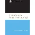 Westminster John Knox Press Jewish Wisdom in the Hellenistic Age