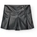 Boboli Synthetic Leather Skjørt