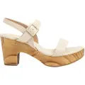 Neosens for woman. 3327211ZZ003_020 Leather sandals S3272 beige -Heel height 8cm (40), 5 to 8 cm, Buckle, Casual