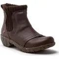 El naturalista for woman. 2NE233120005_012 Booties Ne23 Natural Grain Brown brown (36), Leather, 3 to 5 cm, None, Casual
