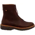 El naturalista for woman. 255811120005_012 Leather boots N5581 Wax Nappa Nappa Brown/Volcano (41), Flat, 1 to 3 cm, Zip, Casual