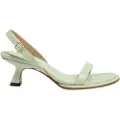 Neosens for woman. 3316411WL003_0G3 Leather shoes S3164 green -Heel height 6cm (37), 5 to 8 cm, Buckle, Casual, Party