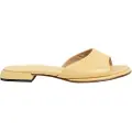 Neosens for woman. 3315311T1003_024 Yellow leather spade sandals S3153 (36), Flat, None, Casual