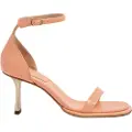 Neosens for woman. 3319311WK003_043 Leather Sandals S3193 Albana pink -Heel height 8cm (39), 8 to 10 cm, Buckle, Casual, Party