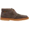 El naturalista for man. 2595011R3005_039 N5950 Silk Suede Graphite leather shoes (45), Flat, 1 to 3 cm, Laces, Casual, Grey