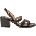 Neosens for woman. 331731101003_001 Leather sandals S3173 black -Height heel 6cm (40), 5 to 8 cm, Buckle, Casual, Party