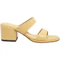 Neosens for woman. 3317411T1003_024 Leather sandals S3174 yellow -Heel height 6cm (38), 5 to 8 cm, None, Casual, Party