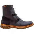 El naturalista for woman. 254701NF0005_0B0 Leather ankle boots N5470 Angkor navy blue (36), Flat, Laces, Casual