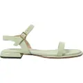 Neosens for woman. 3315211WL003_0G3 Leather sandals S3152 green (36), Flat, Buckle, Casual