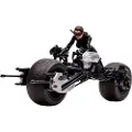 Mcfarlane Toys Den Mørke Ridderen Kattekvinnen Dc Multiverse-kjøretøy Batpod Med Stigninger