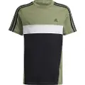 Adidas Tiberio 3 Stripes Colorblock Cotton Kortarmet T-skjorte