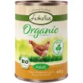 Lukullus økologisk Adult kylling med gulrot (glutenfri) - 6 x 400 g