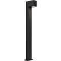 QAZQA Industriell stående utendørslampe svart 80 cm IP44 - Baleno
