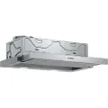 Bosch Serie | 2 DFM064W54 - Panser - teleskopisk - Nisje - bredde: 52.6 cm - dybde: 29 cm - ekstraksjon og resirkulasjon (-) - med intern motor - sølvmetallfarge