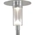 SOLAR PLUS DeKaLED G5 parkarmatur f/Ø60mm mast Galvaniseret LED DLM ES 18W 3K 1696Lm KL II 5M kabel 230V IP56 IK10 PROFESSIONEL