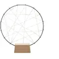 Konstsmide KonstsmideRund metalldekor 100 LED 39,5 cmSvartDekorativ julebelysningFra Homeroom