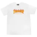 Thrasher Flame Kids Kids T-skjorte hvit