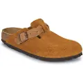 Birkenstock for woman. 1026713 Boston Braided brown suede clogs (36), Flat, None, Casual