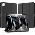 DUX iPad Pro 13 (2024) Dux Ducis Domo Tri-Fold Smart Folio-etui - Svart
