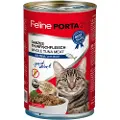 Porta 21 Økonomipakke Feline Porta 21 - 12 x 400 g - Tunfisk med storfekjøtt