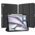 DUX iPad Air 13 2024/2025 Dux Ducis Domo Tri-Fold Smart Folio-etui - Svart