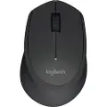 Logitech M280 Wireless Mouse - Black - Mus - Optisk - 3 knapper - Svart