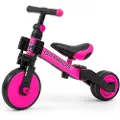 Mally Balansesykkel - trehjulssykkel Milly Mally Bike 3in1 Optimus Pink