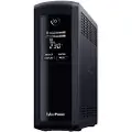 Cyberpower Tracer Iii Vp1200elcd-fr Line-interactive 1.2kva 5-utgangs Ups 720w