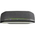 Poly Sync 10-M - Høyttalende håndfri telefon - kablet - USB-A, USB-C - sølv - Certified for Microsoft Teams