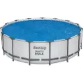 Bestway Solardeksel For Svømmebasseng Med Metallstruktur Ø 488 Cm