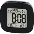 Hama RC 45, Digital vekkerklokke, Sort, LCD, Blå, 78 mm, 78 mm