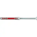 Fischer 562149, Ekspansjonsanker, Betong, Gipsblokk, Murverk, Nylon, Grå, Sinkbelagt stål, Torx