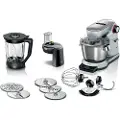Bosch OptiMUM MUM9DT5S41 - Kjøkkenmaskin - 1500 W - platinasølv