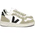 Veja for man. VX0503138 Leather trainers V-10 white, beige (40), Flat, Laces, Casual