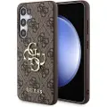 GUESS Samsung Galaxy S24+ Guess 4G Big Metal Logo Hybrid-deksel - Brun
