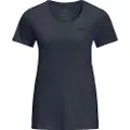Jack Wolfskin Tech Kortarmet T-skjorte