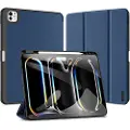 DUX iPad Pro 13 (2024) Dux Ducis Domo Tri-Fold Smart Folio-etui - Blå