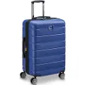 Delsey Air Armor Utvidbar 68 cm koffert, dyp blå