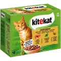 Kitekat porsjonsposer 48 x 85 g - Jagdschmaus in Sauce
