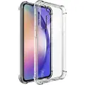 IMAK Samsung Galaxy S23 FE Drop-Proof TPU-deksel - Gjennomsiktig