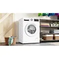 Bosch Serie | 6 WGG242Z2SN - Vaskemaskin - Nisje - bredde: 60 cm - høyde: 85 cm - frontileggelse - 65 liter - 9 kg - 1200 rpm - hvit