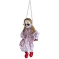 MOM Psykopat Jente Med Huske Med Lyd Lys Og Bevegelse 85x33x20 Cm