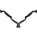 Kensington SmartFit One-Touch høydejusterbar dual skjermholder, svart