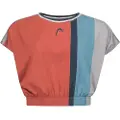 Head Padel Crop Kortarmet T-skjorte