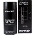 Keratain hårfibre - Medium brun (25 gr)