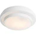 QAZQA Moderne taklampe hvit 25 cm IP44 - Walden