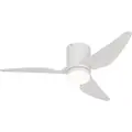 QAZQA Takvifte hvit 123 cm inkl. LED dimbar med fjernkontroll - Patty