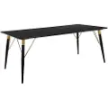 Loft 24 Loft24Spisebord Amagi 160x90FlerfargetSpisebordFra Homeroom