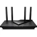 TP-LINK Archer AX55 Pro, Wi-Fi 6 (802.11ax), Dobbelbånd (2.4 GHz / 5 GHz), Ethernet/bredbåndsforbindelse, Sort, Skrivebord/stolperuter