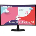 Samsung 24" Essential S3 - 1920x1080 (FHD) - 75Hz - VA - Curved
